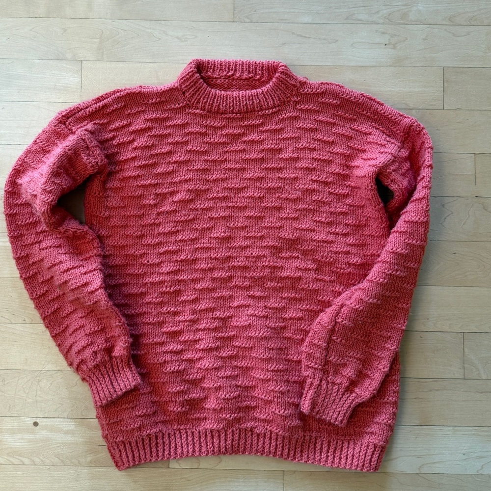 Handmade Chunky Knit Sweater